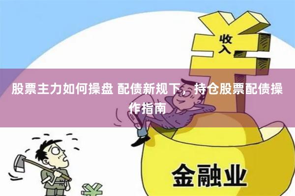 股票主力如何操盘 配债新规下,持仓股票配债操作指南