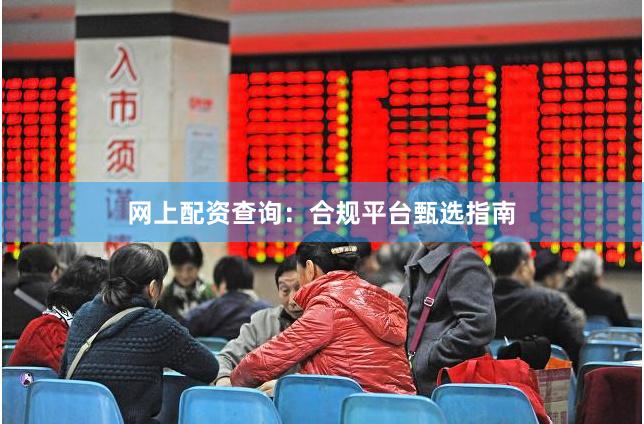 网上配资查询：合规平台甄选指南